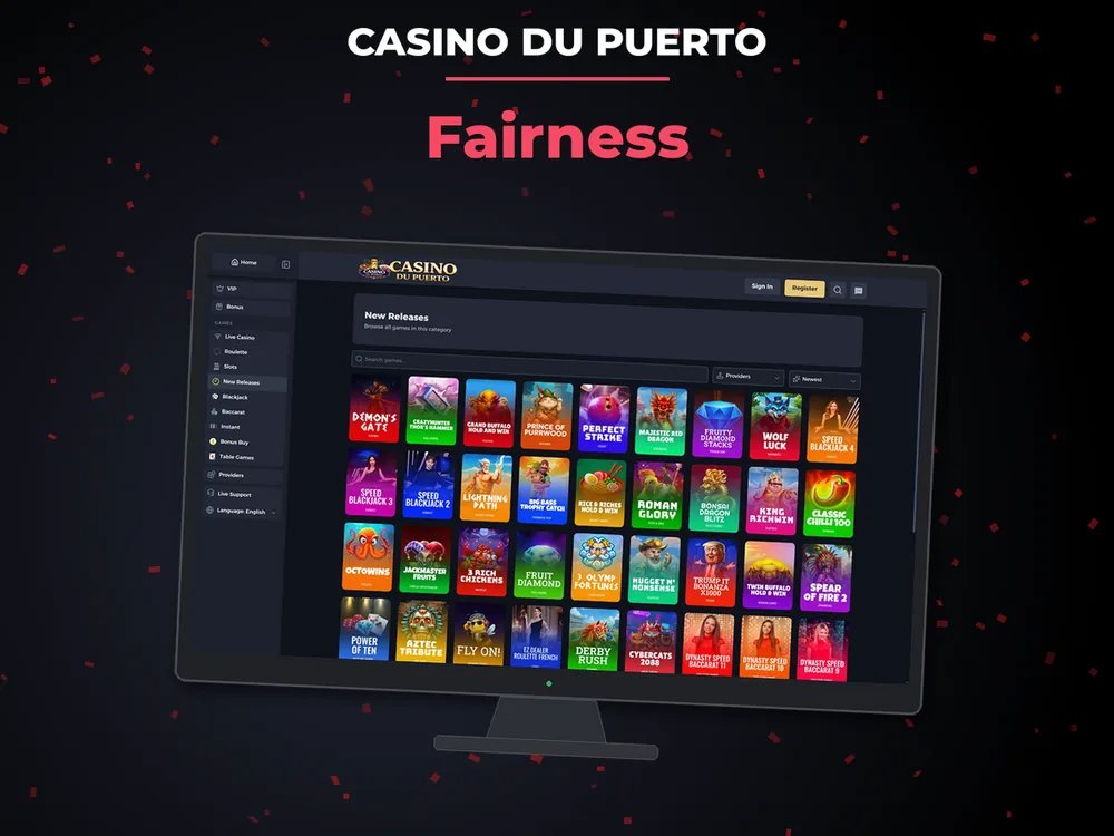 casino du puerto - Fairness
