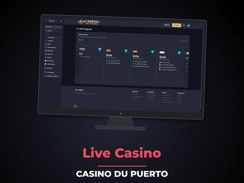 casino du puerto - Live Casino