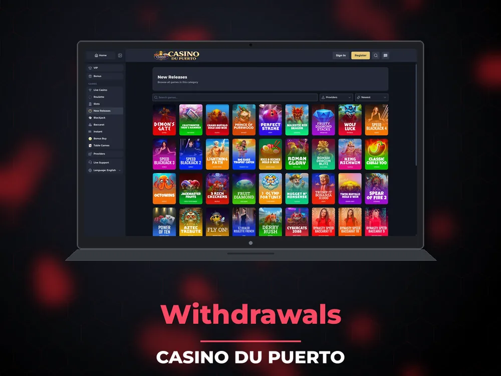 casino du puerto - Withdrawals