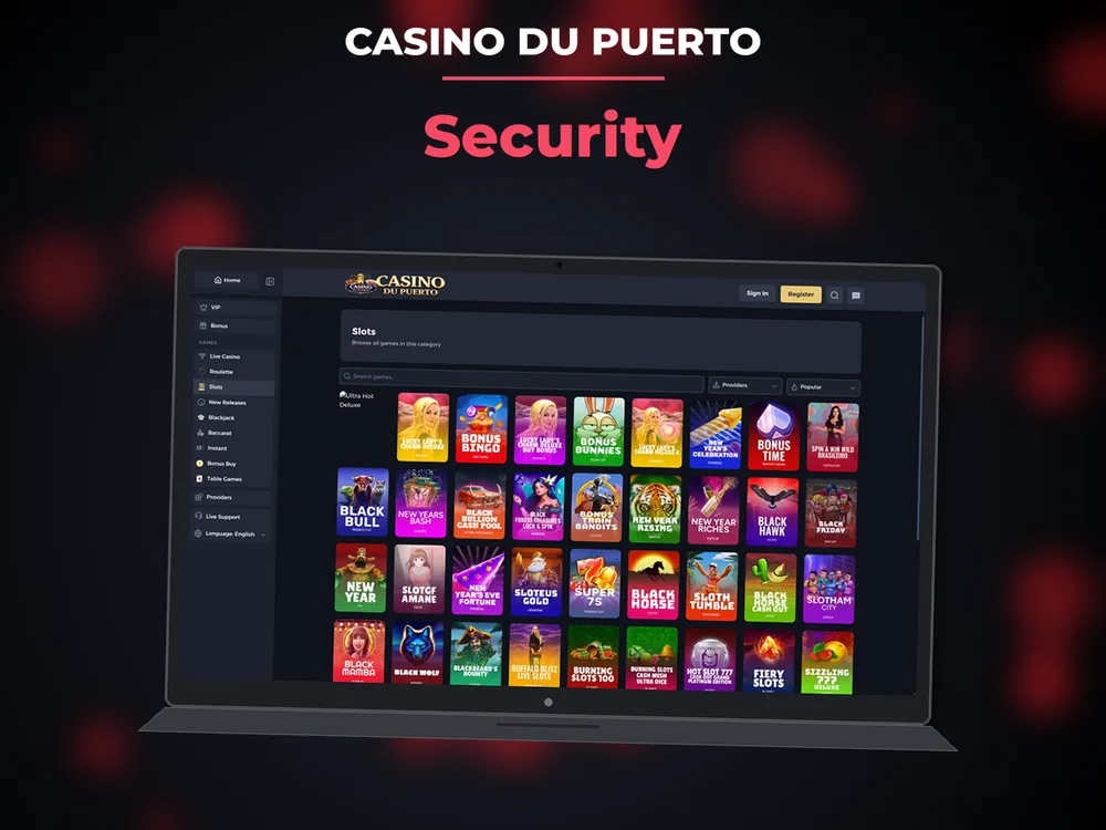 casino du puerto - Security