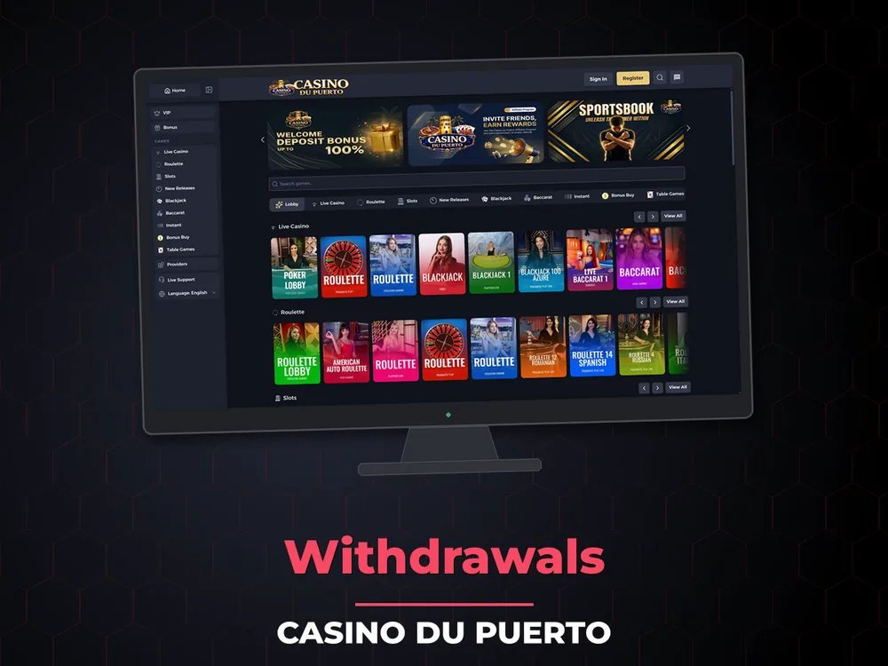 casino du puerto - Withdrawals